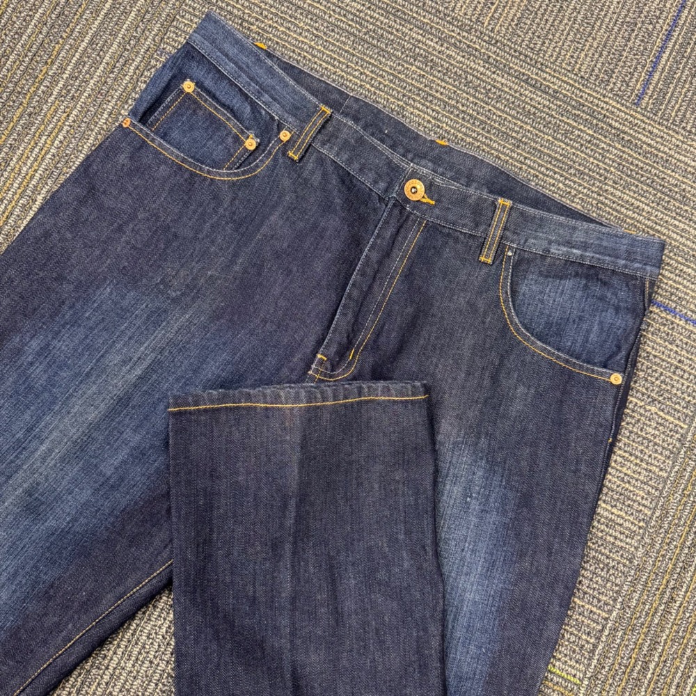 Colours by Alexander Julian Jeans Mens 38 Blue Excellent Straight Leg 100 Cotton
